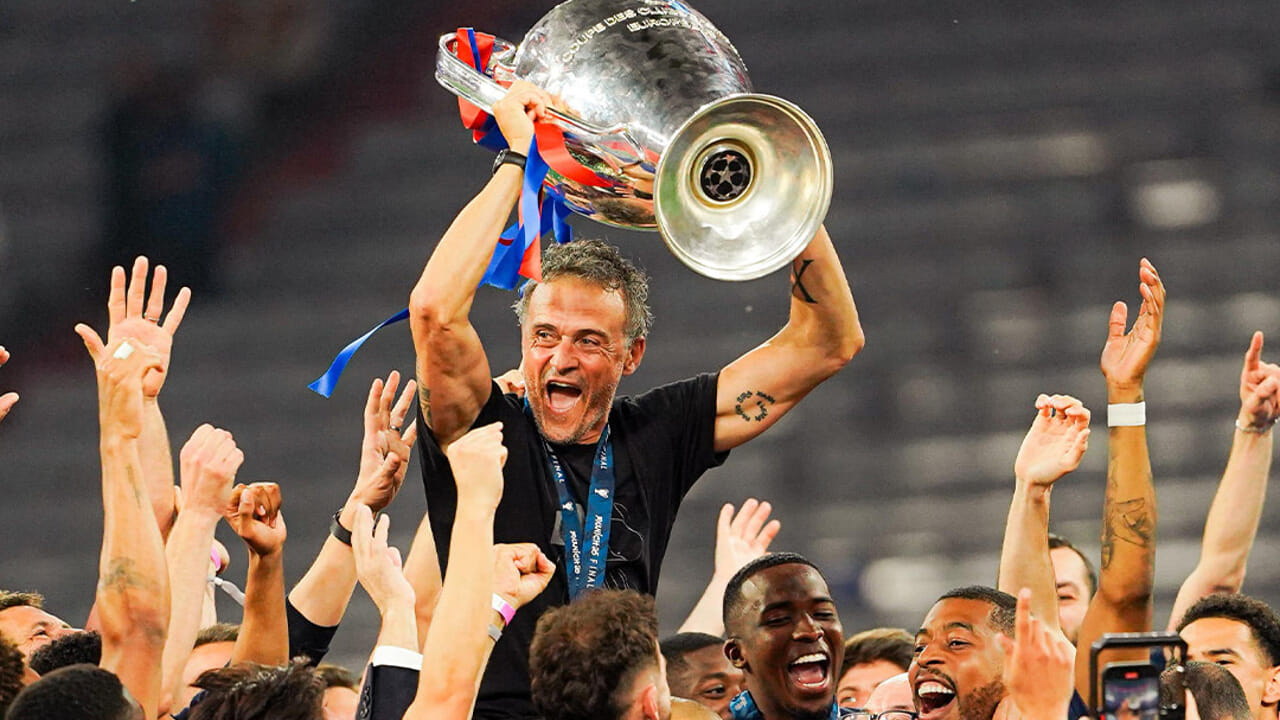 Deux leçons qui nous laissent PSG-inter 5-0: Luis Enrique et les jeunes
