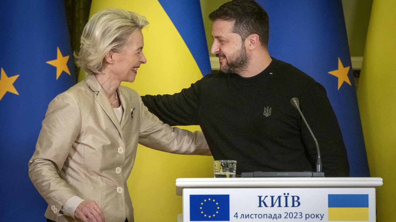 Pour Bruxelles "L'adhésion à l'UE est la garantie de la sécurité pour l'Ukraine"