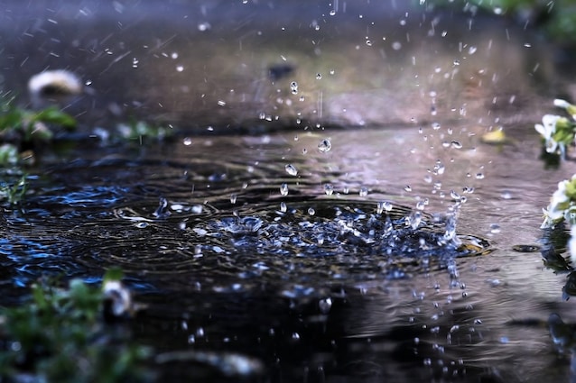Pluie d'aérosols