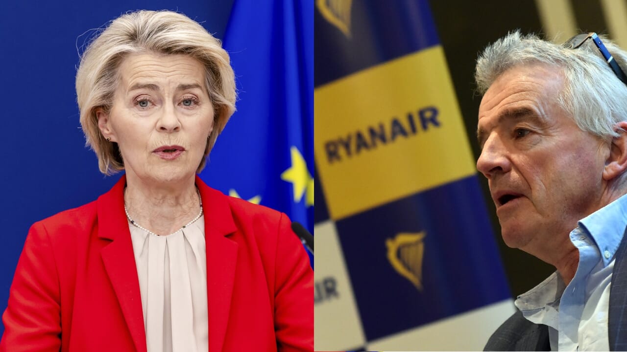 Ryanair demande la démission de von der Leyen: "Ne fait rien pour défendre les voyageurs européens"