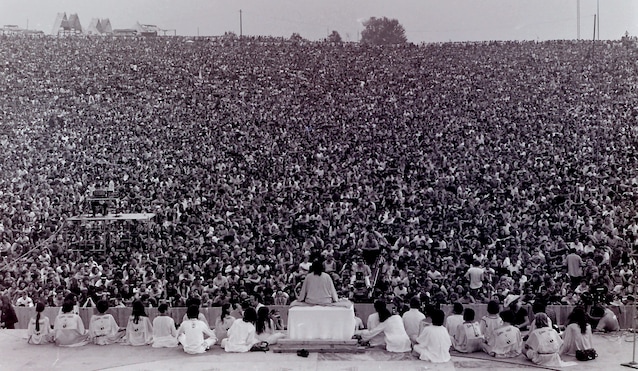 La foule de Woodstock