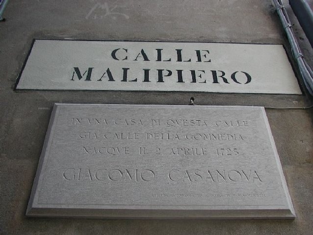 Plaque de casanova