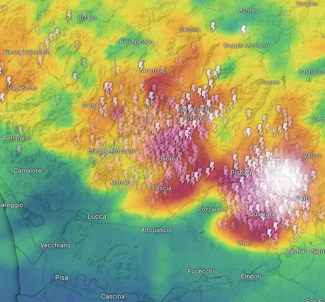 Toscane Toscany Storm