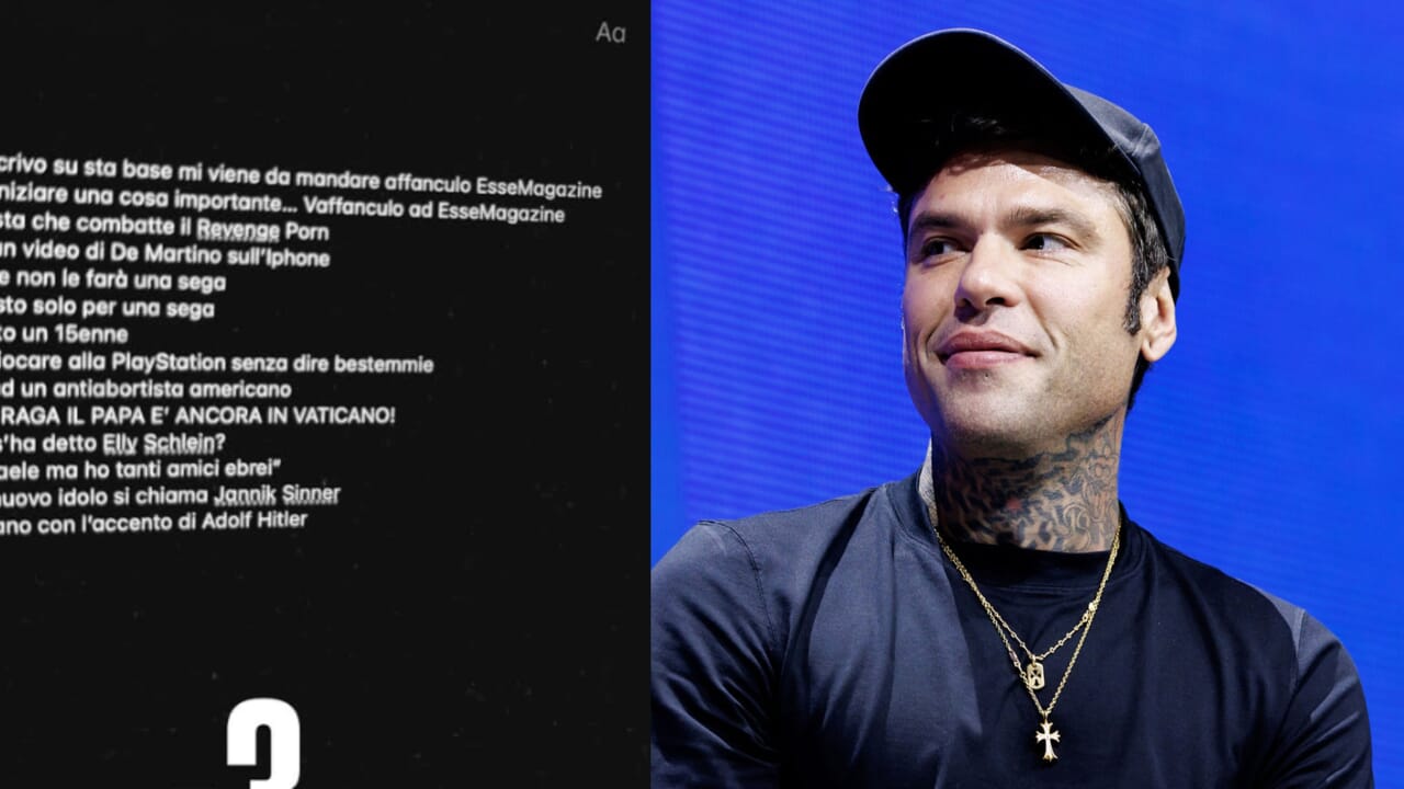 Fedez et Hitler-Sinner: A (Ladle) tente de promouvoir la tournée