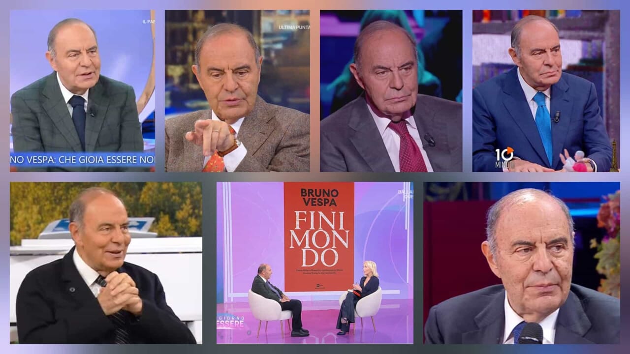 Bruno Vespa et l'habituel marathon télé : plus de 25 animés en 45 jours (pour promouvoir son livre)