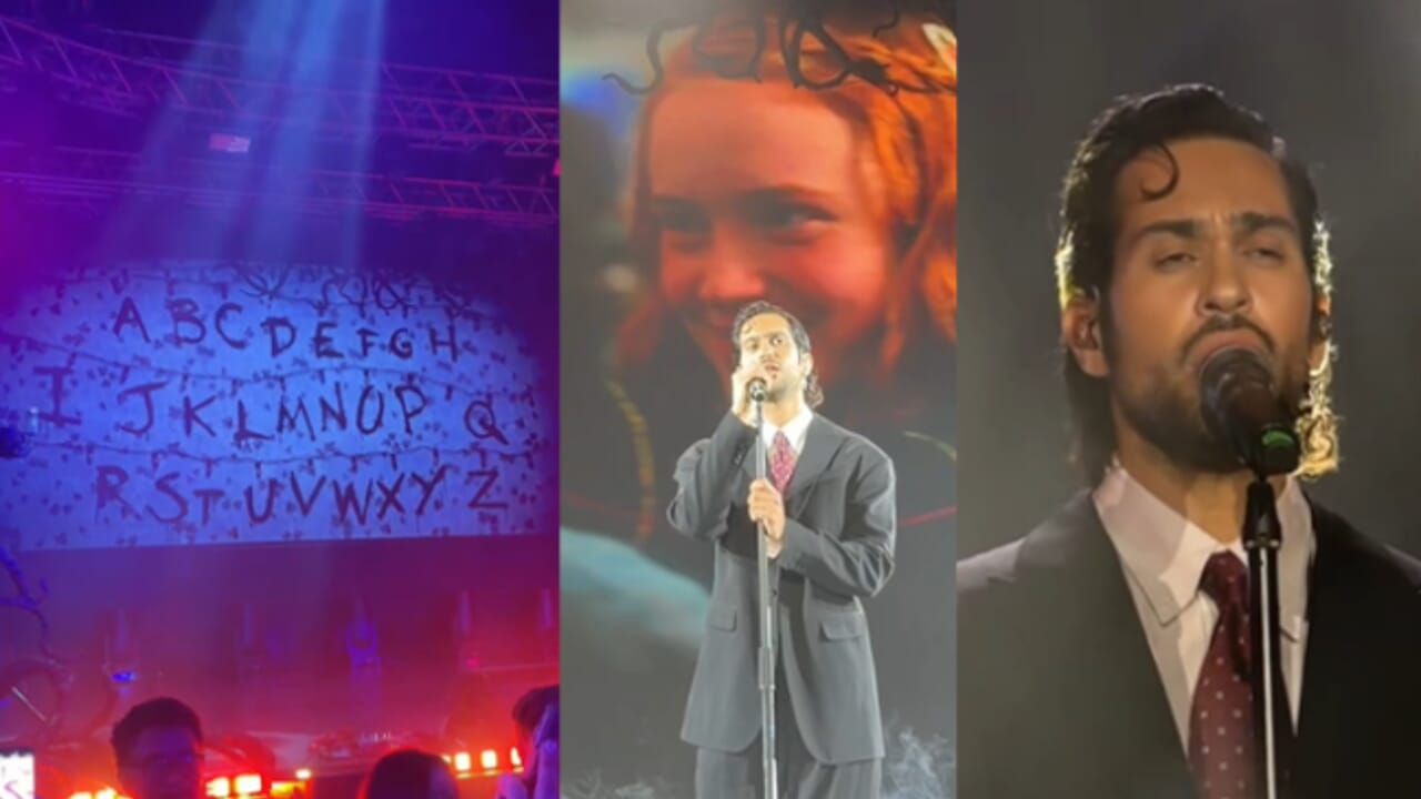 "Des sons étranges"donc pour une nuit Milan s'est transformé en Hawkins (grâce à la musique)