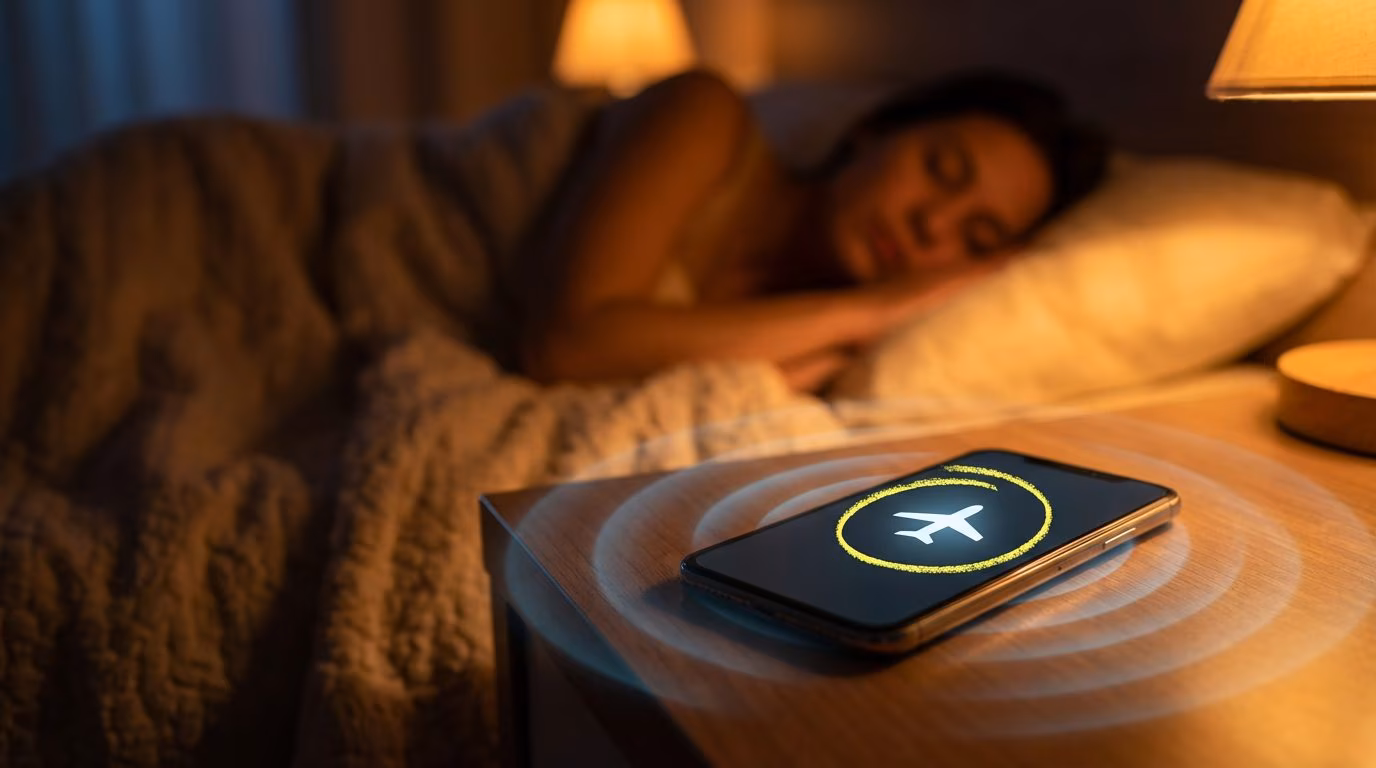 Activer le mode avion la nuit peut nous aider à éviter les risques : quels sont les avantages ?