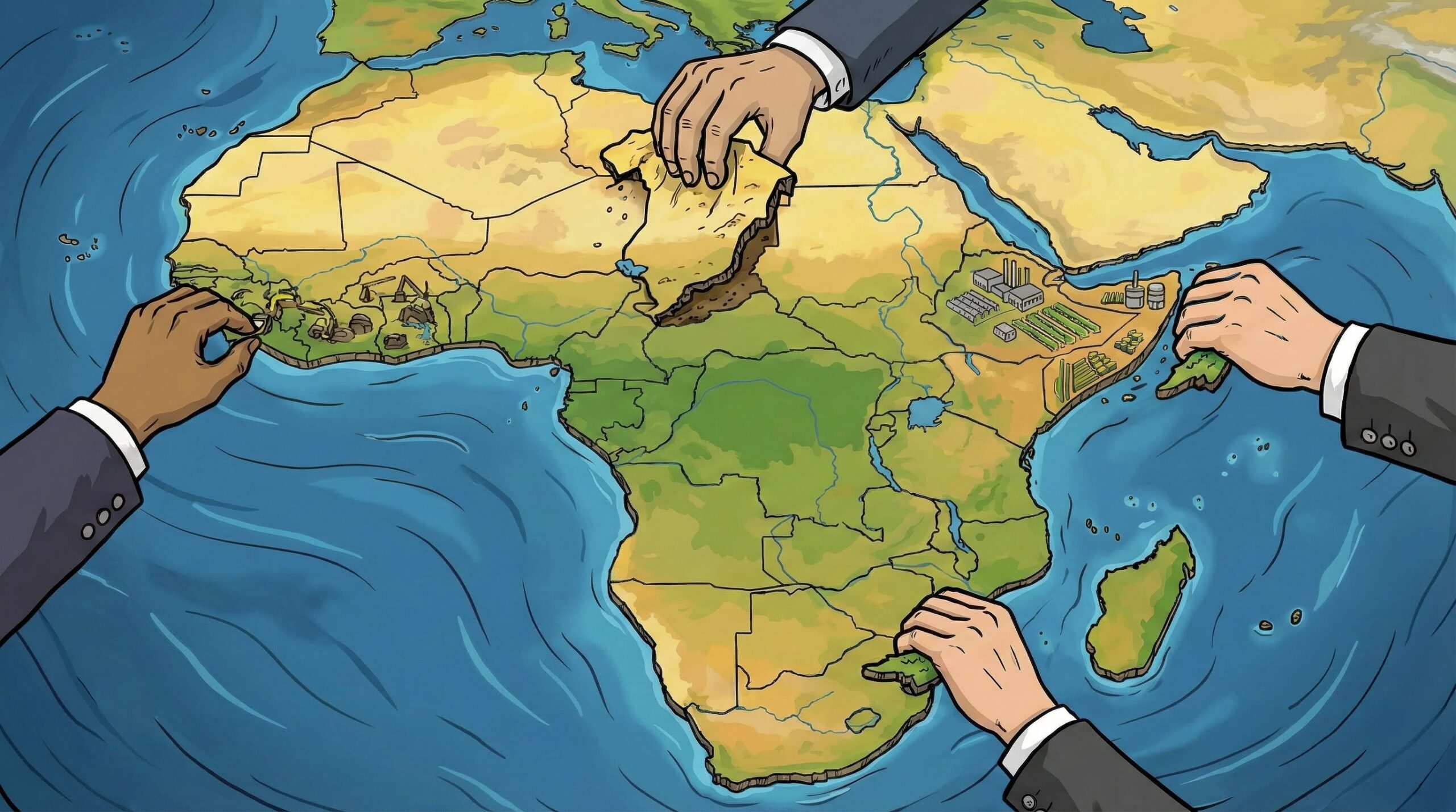 Qu’est-ce que « l’accaparement de terres » et comment les puissances mondiales s’emparent des terres africaines