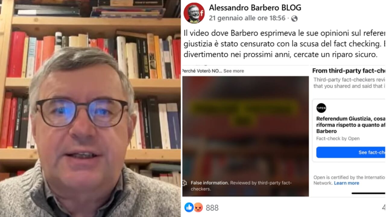 Si Facebook censure Barbero mais tolère les nazis et les platistes
