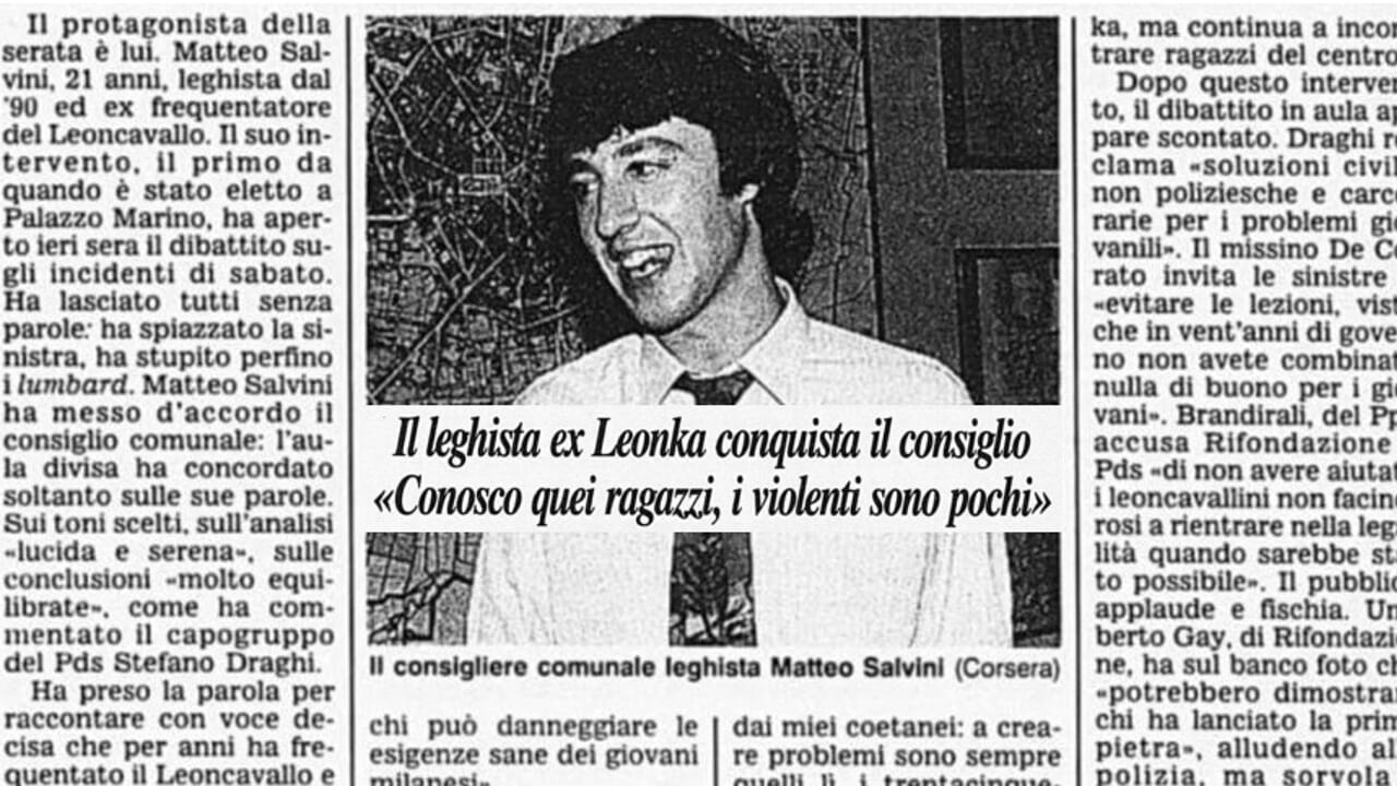 Quand Matteo Salvini défendait les centres sociaux