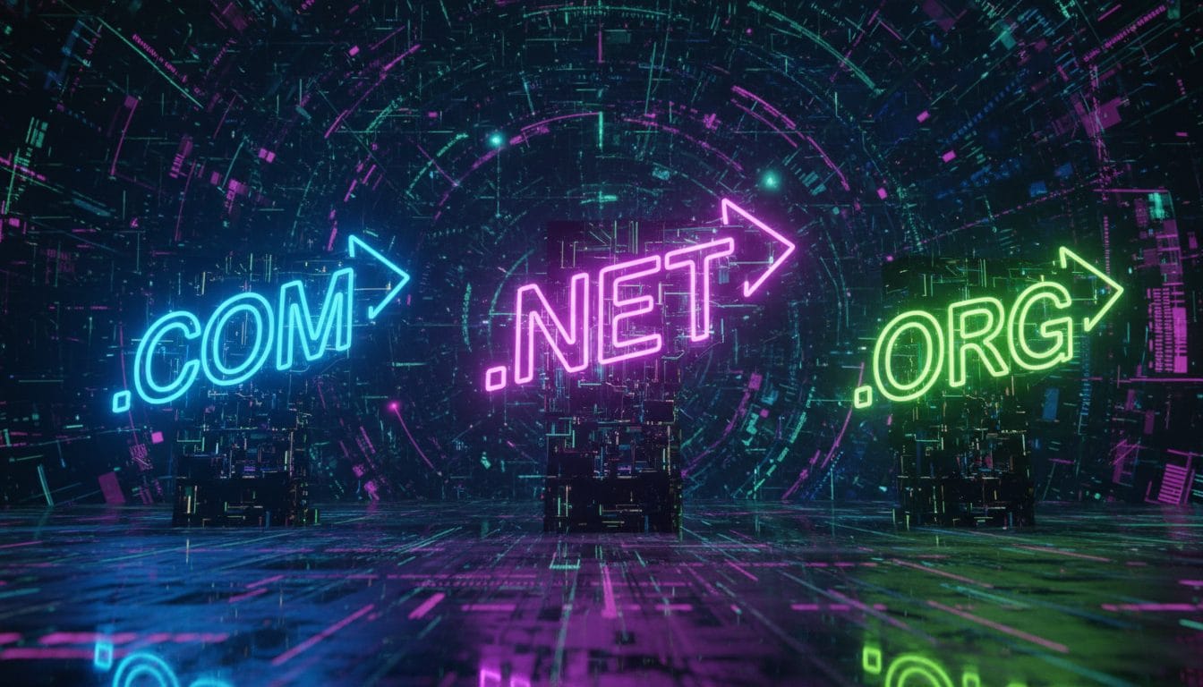 Quelle est la différence entre les domaines .com, .org et .net et à quoi servent-ils ?