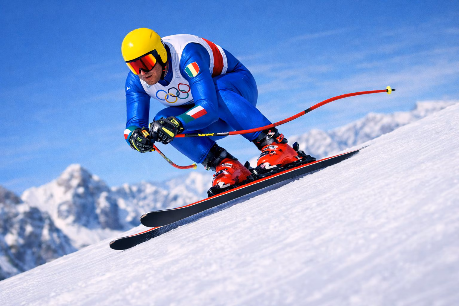 comment gérer la vitesse sur les skis à 140 km/h