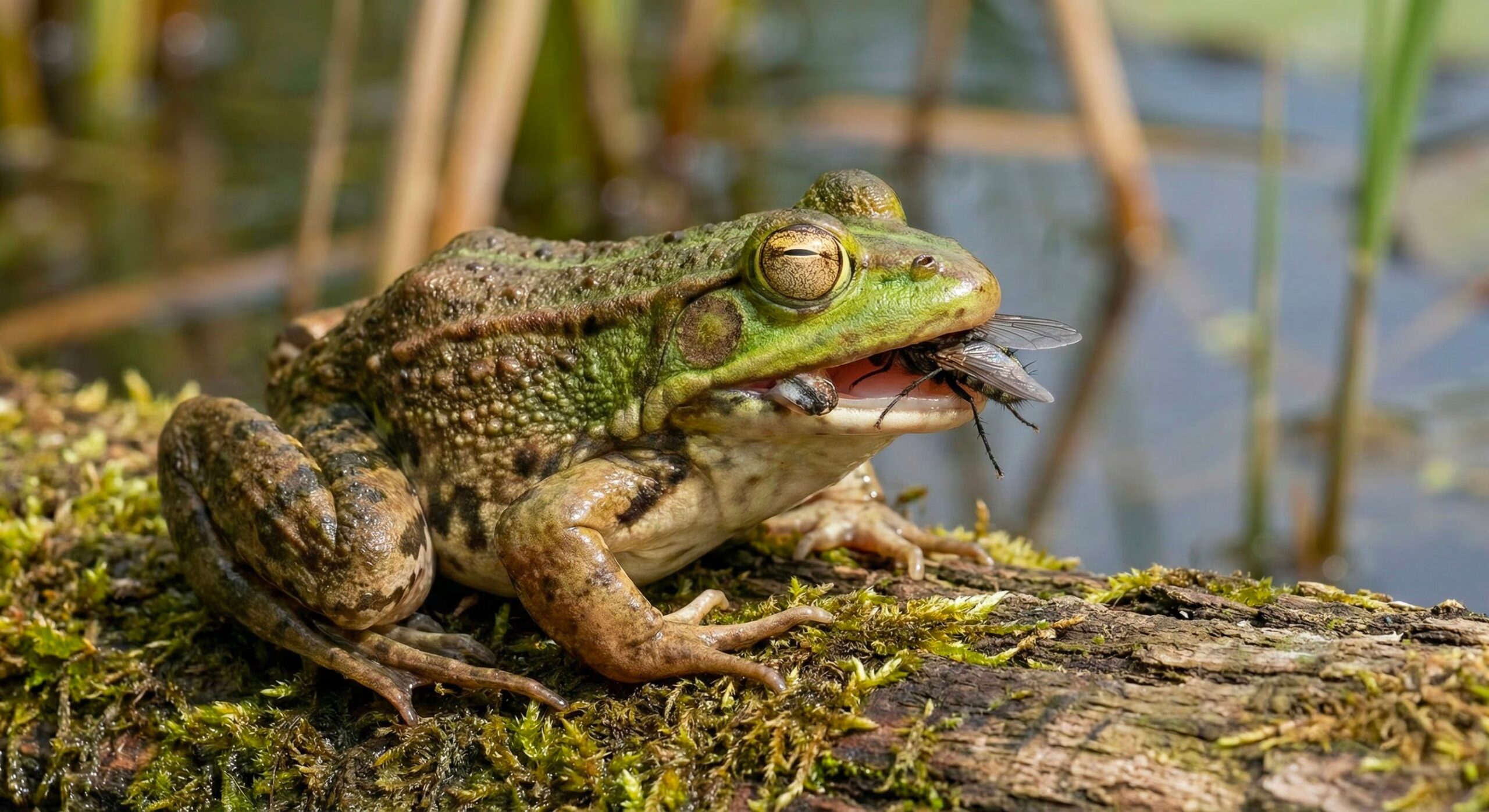 une curieuse façon de manger