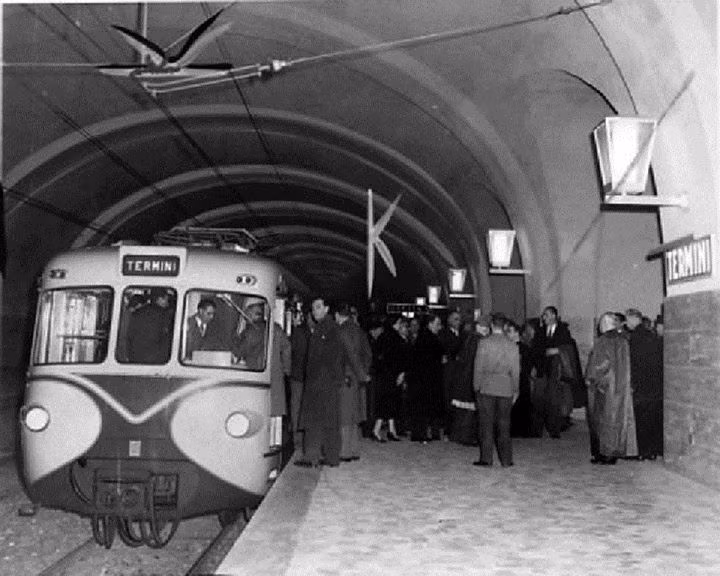 l'histoire du métro B de Rome