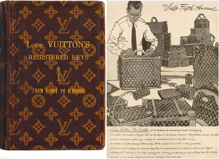 Images d'archives du bureau de presse de Louis Vuitton