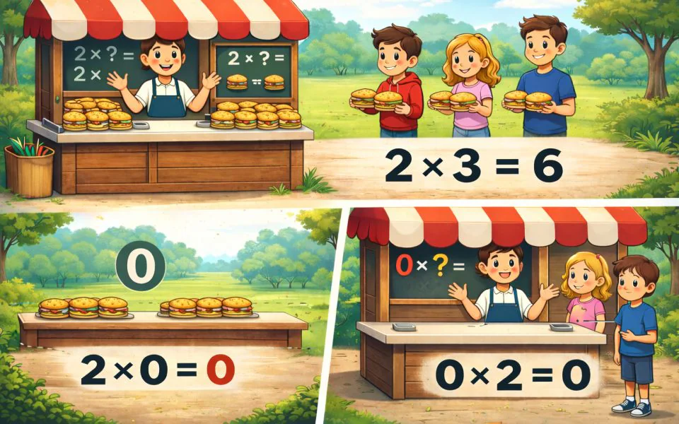 Parce que multiplier un nombre par zéro donne 0