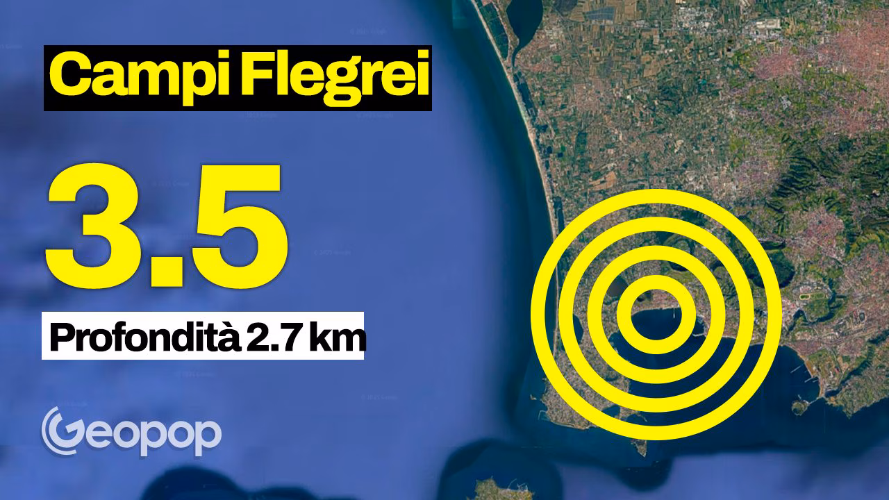 Tremblement de terre à Naples, choc de magnitude 3,5 dans la zone phlégréenne ressenti par la population : les détails