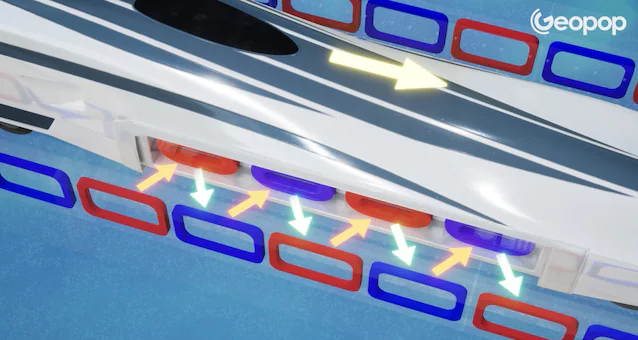 les trains maglev sont peut-être en action