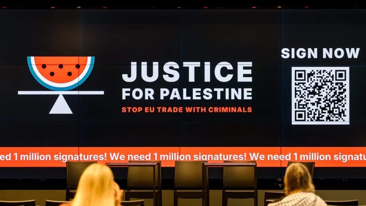 Un million d'Européens signent pour demander la suspension de l'accord entre l'UE et Israël
