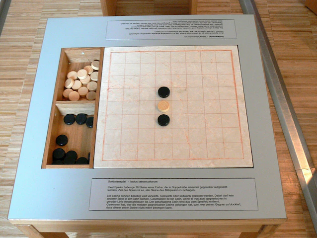 Reconstitution moderne du jeu de Latrunculi
