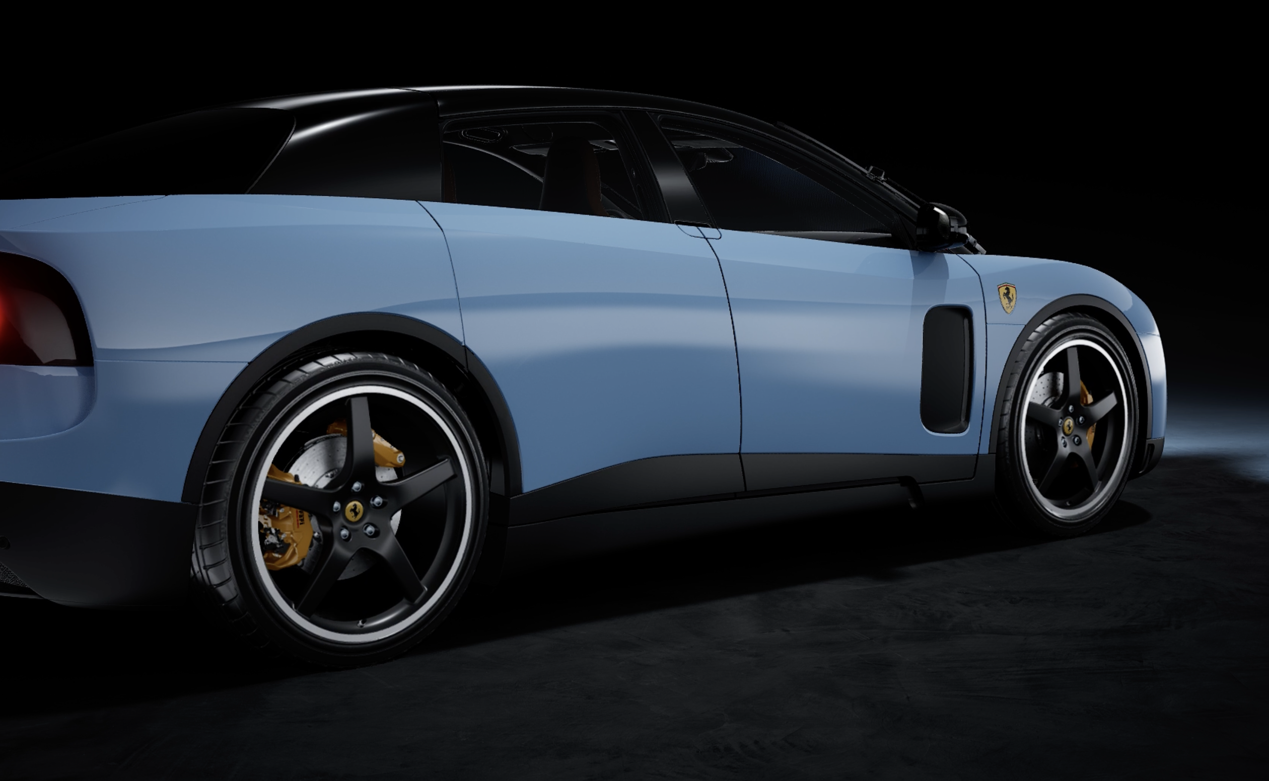 Les jantes Ferrari Luce 2026 (photo Ferrari) Les jantes Ferrari Luce 2026 (photo Ferrari)