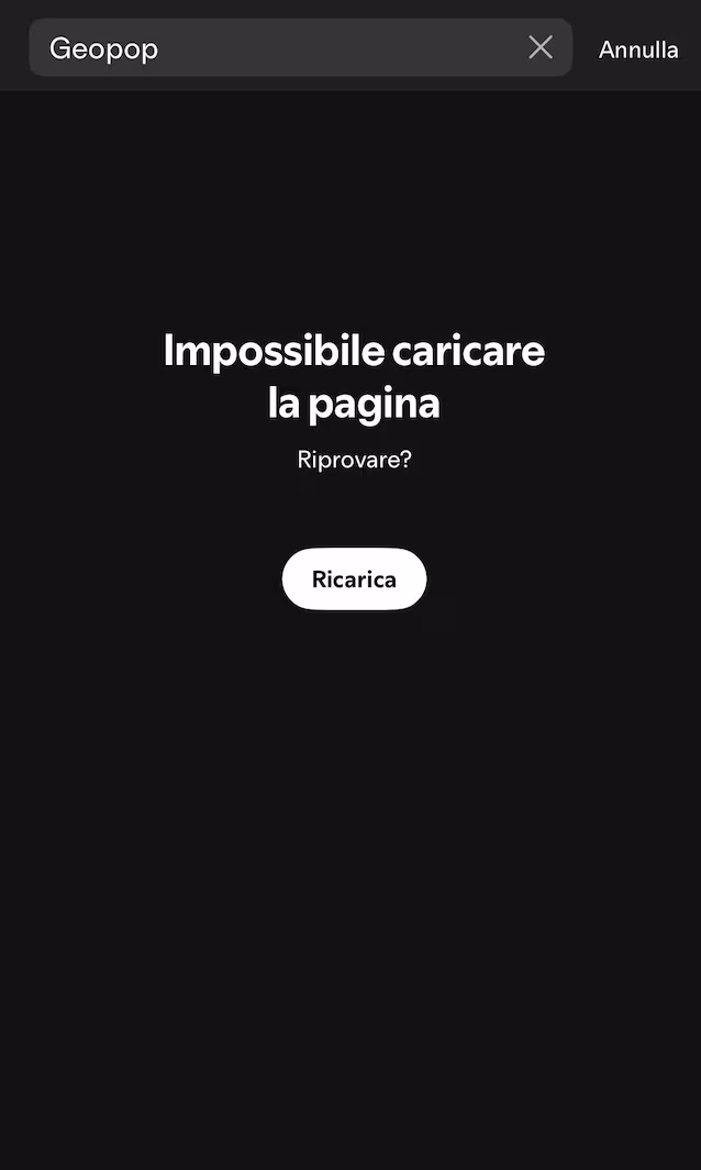 Spotify en panne