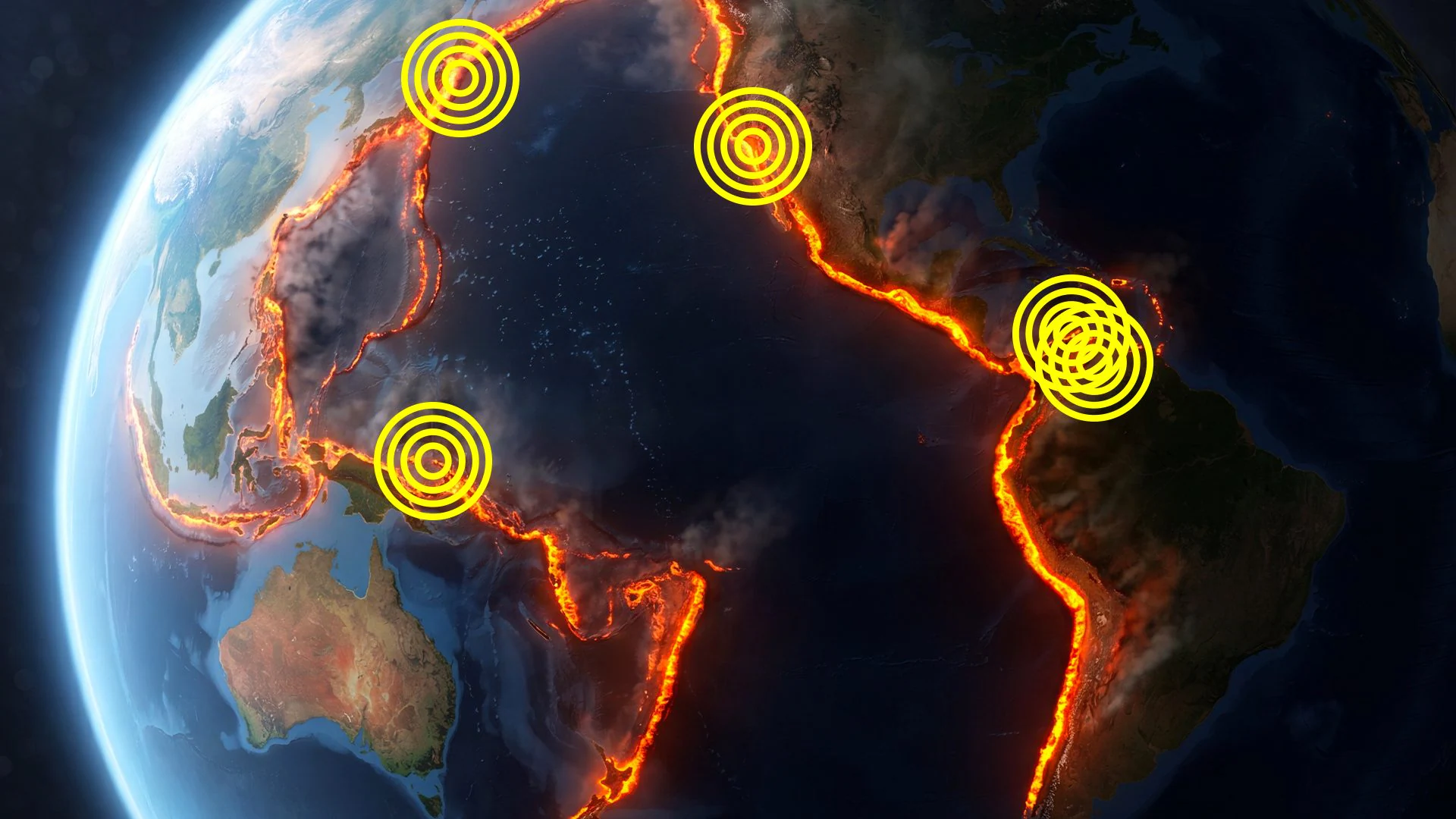 Pourquoi les 5 tremblements de terre en 24 heures entre le Venezuela et le Japon ne sont pas liés : le rôle de la Ceinture de Feu