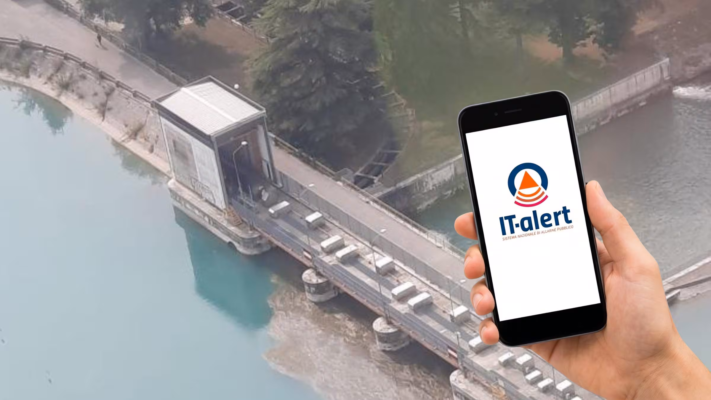 Test IT-Alert aujourd'hui en Lombardie et en Vénétie pour le barrage de Salionze : calendrier, zones concernées et que faire