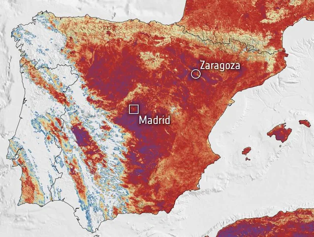 températures-espagne-esa-copernicus