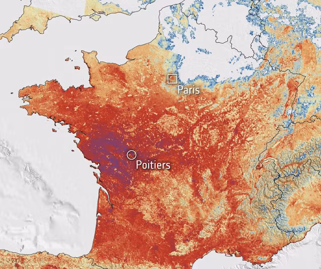 france-températures-esa