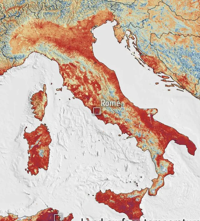 italie-températures-chaudes