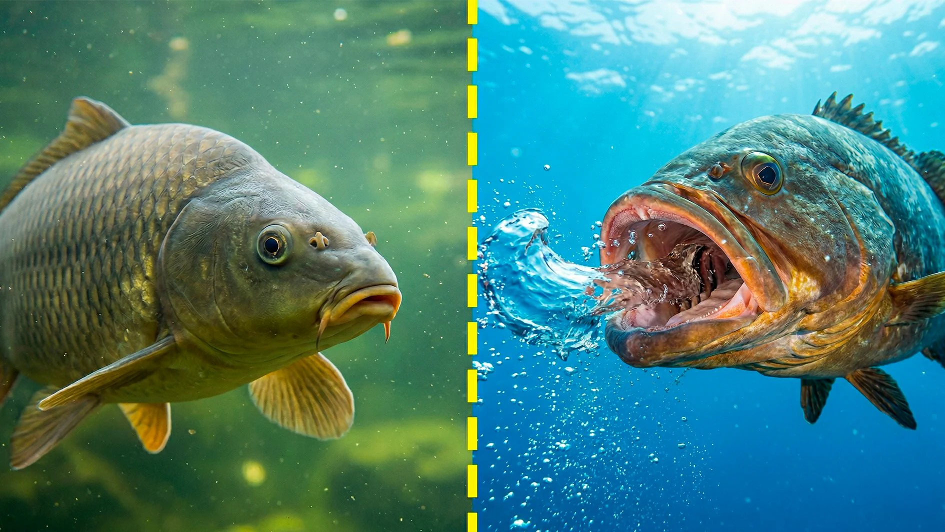 Les poissons boivent de l'eau, mais cela dépend s'ils sont d'eau de mer ou d'eau douce : le principe d'osmose et d'hydratation