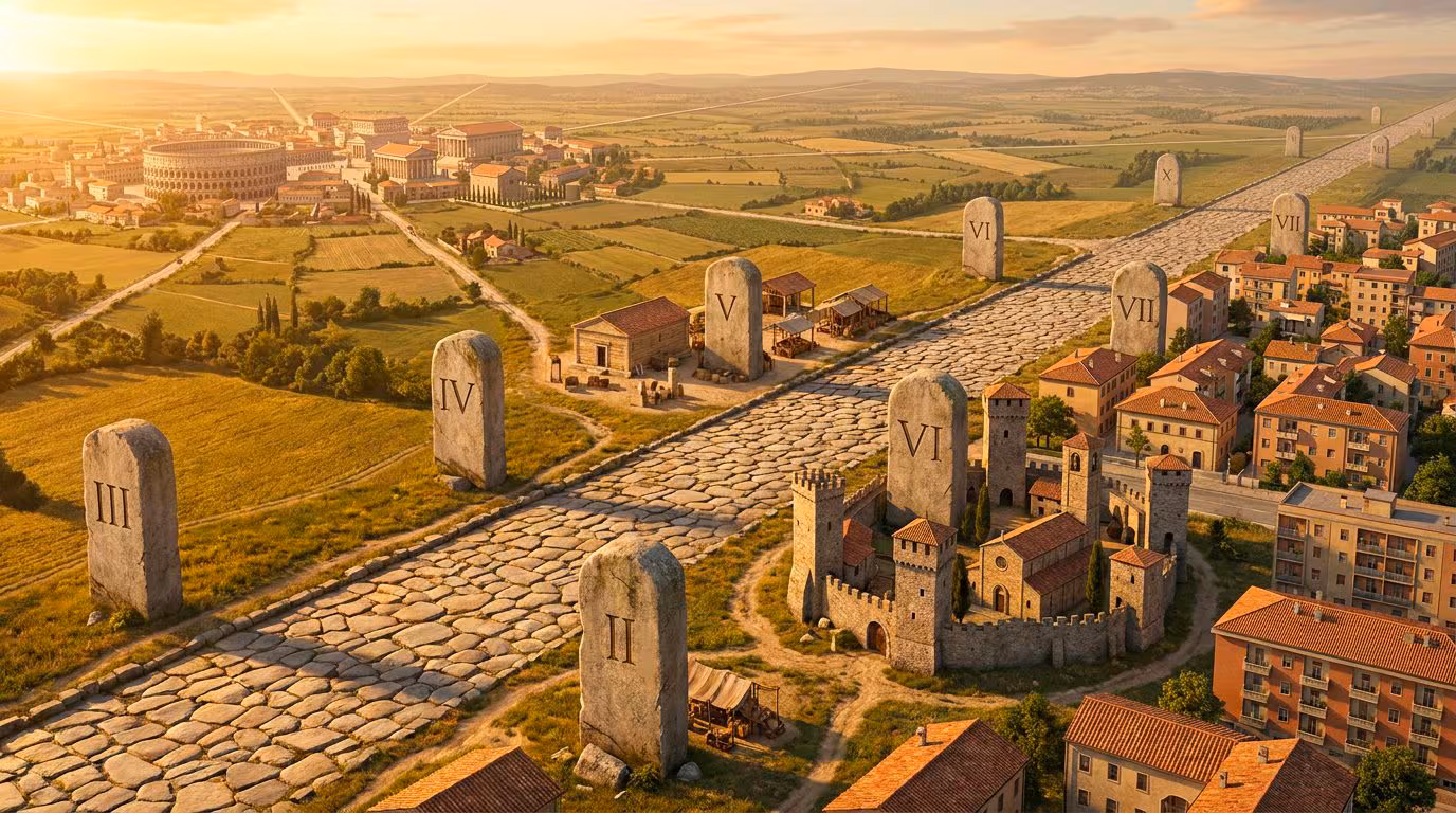 Pourquoi certaines villes d'Italie sont appelées Quarto, Quinto, Sesto : c'est à cause des signes de la Rome antique