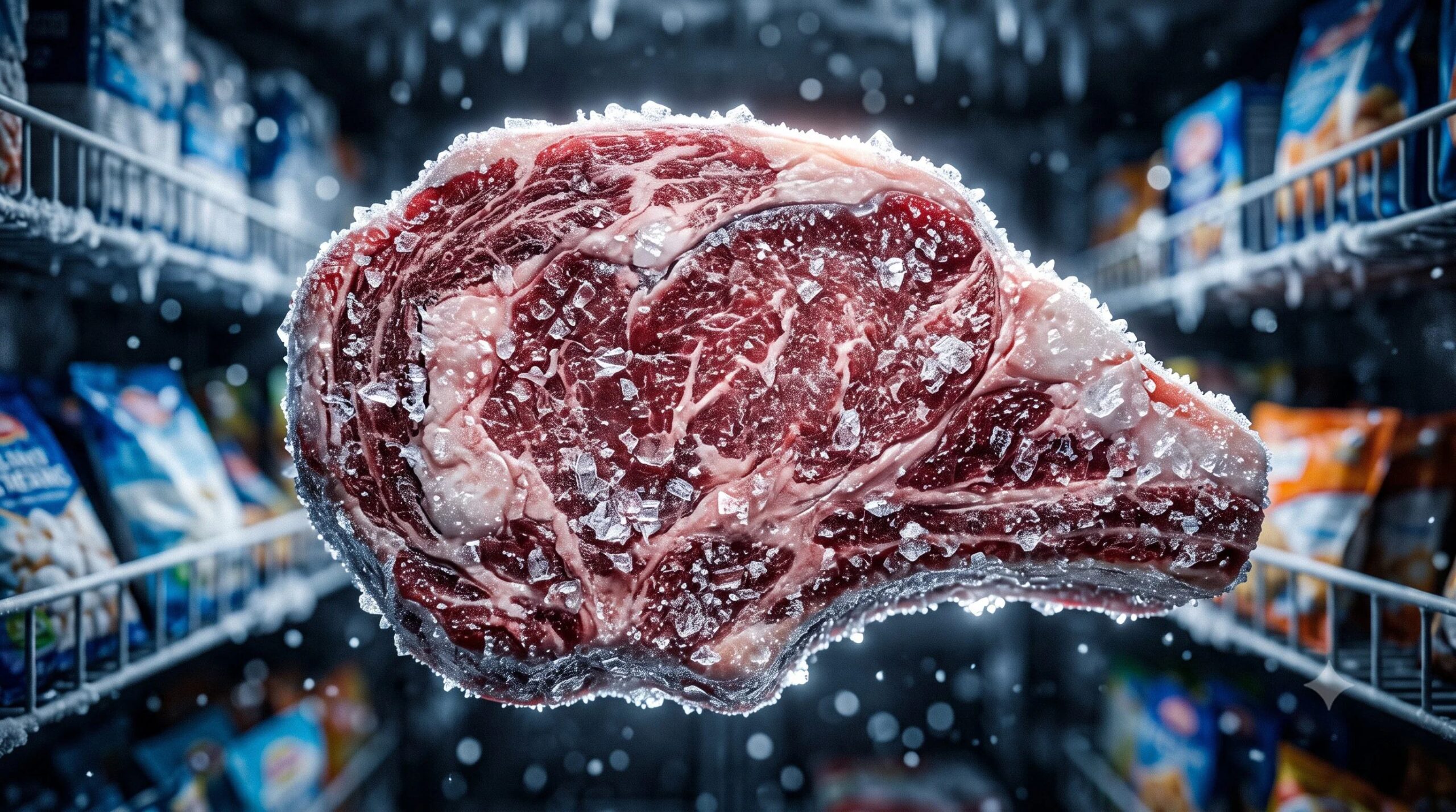 Parce que les aliments au congélateur n'expirent techniquement jamais à moins 18°C ​​mais ils peuvent perdre en qualité