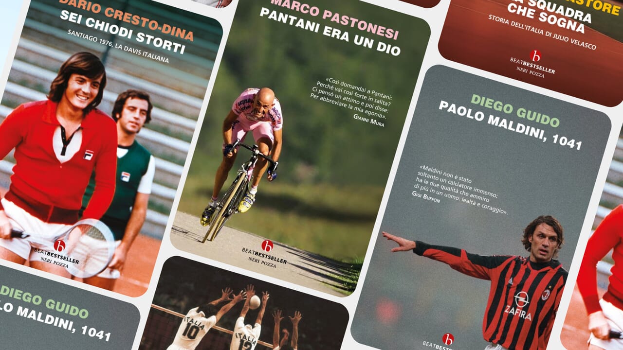 Neri Pozza et 66thand2nd donnent vie à la petite « bibliothèque du sport »