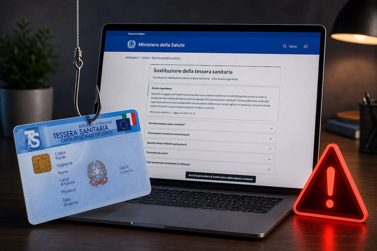Faux emails pour le renouvellement de la Carte Santé du Ministère de la Santé : que se passe-t-il avec l'arnaque
