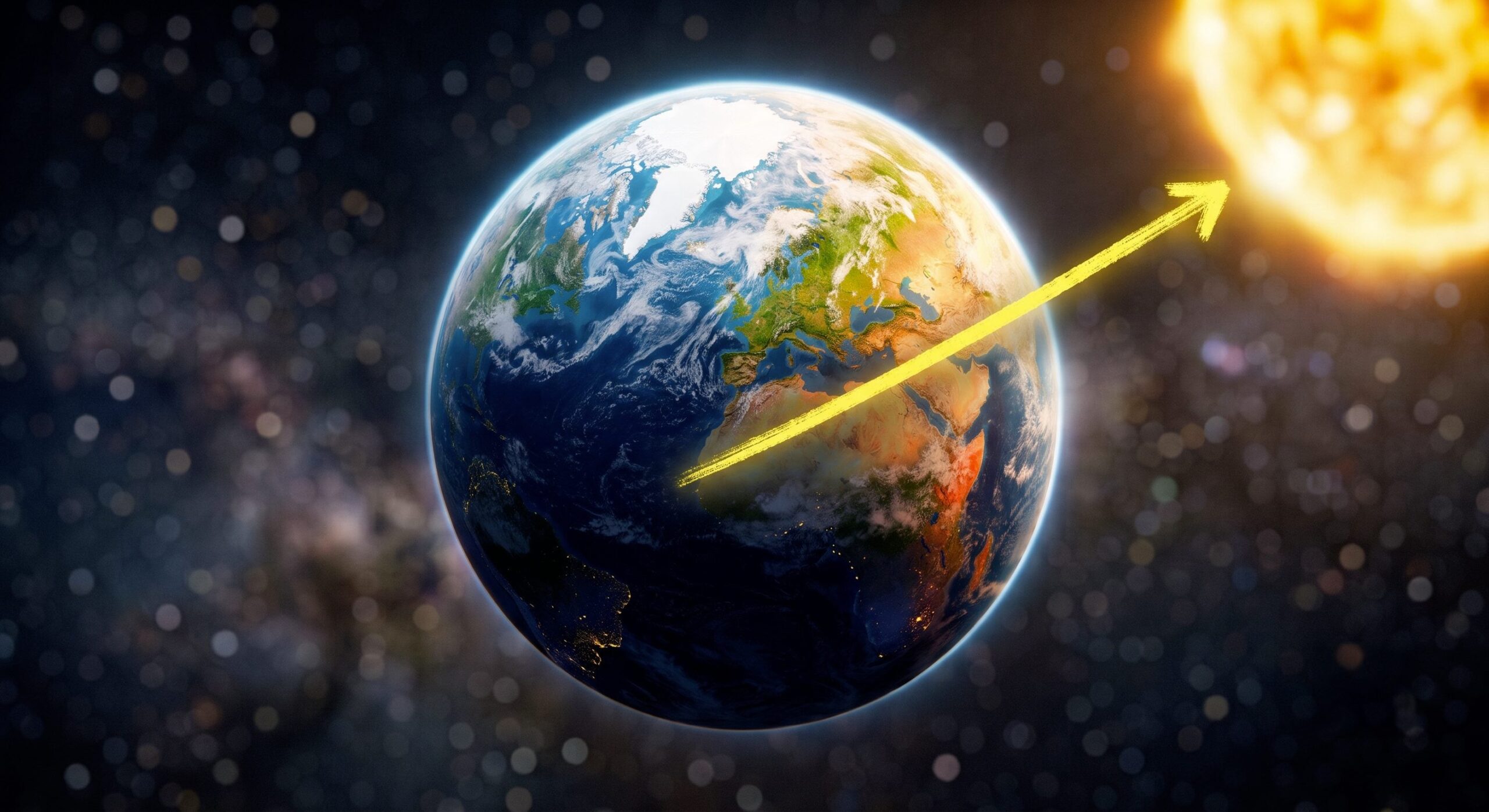 La Terre atteint l'aphélie, le point le plus éloigné du Soleil à environ 152 millions de km : quand et à quelle vitesse