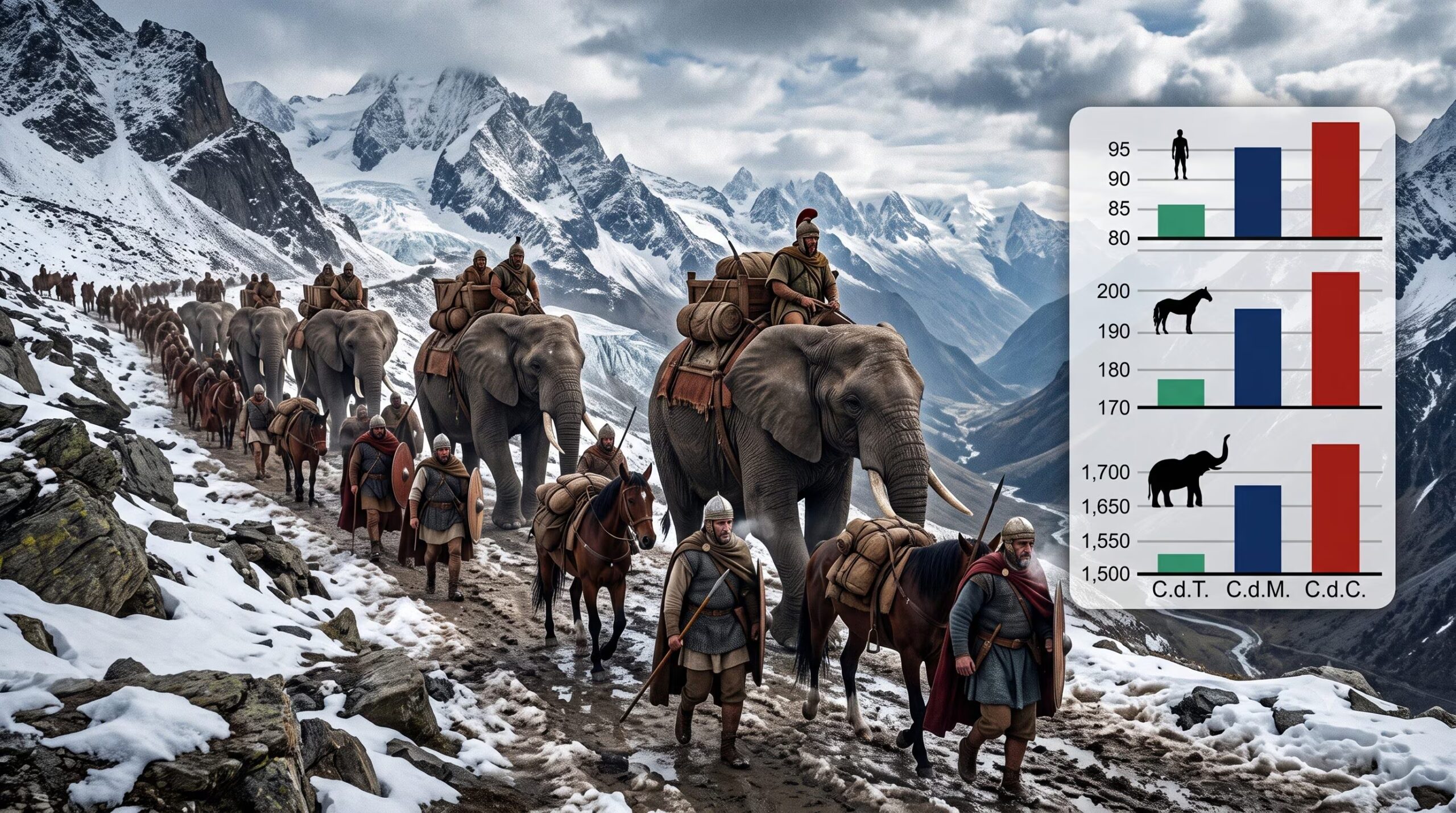 Le mystère du passage d'Hannibal à travers les Alpes résolu : une étude d'Oxford confirme Colle delle Traversette