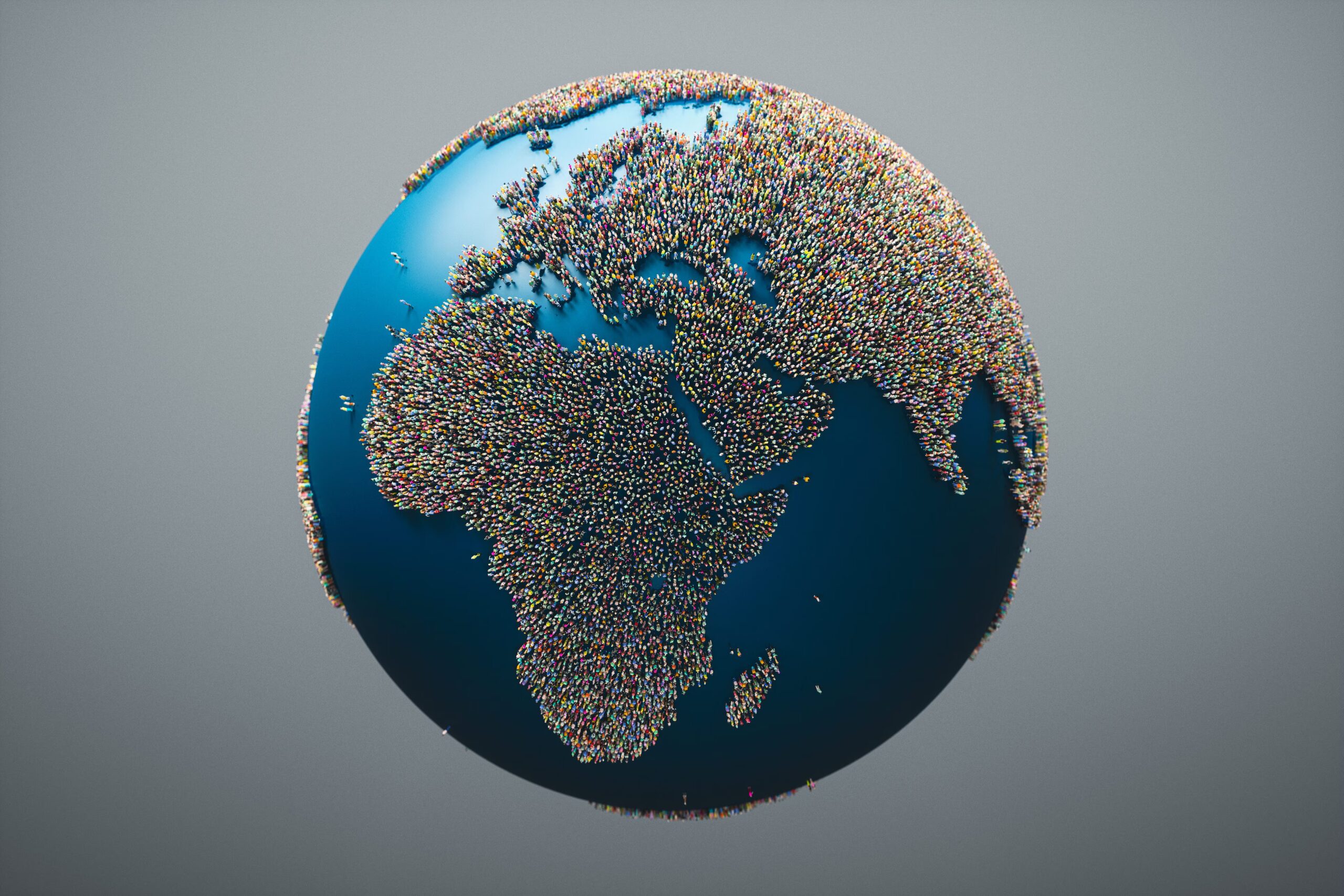 Il y a 8,3 milliards de personnes sur Terre, dont 58,6 % vivent en Asie : la carte de répartition mondiale