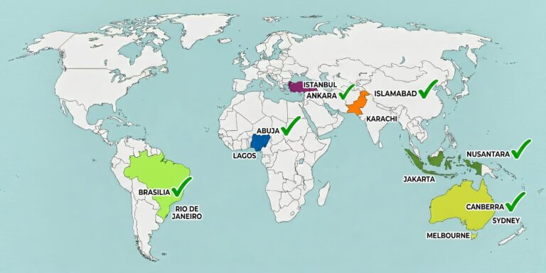 Pourquoi la capitale du Brésil est Brasilia et non Rio de Janeiro : les 5 pays qui ont fait de même