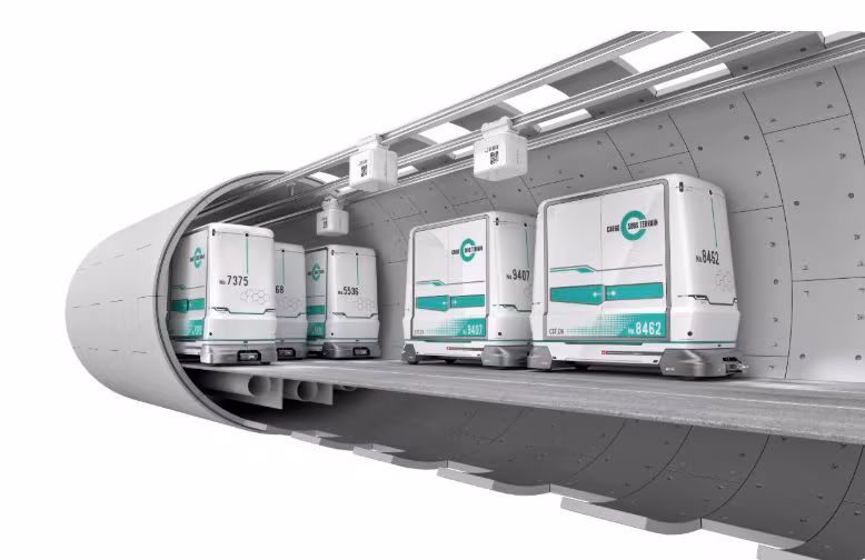 La Suisse vise un tunnel souterrain de 500 km avec véhicules automatiques qui reliera Genève à Constanta