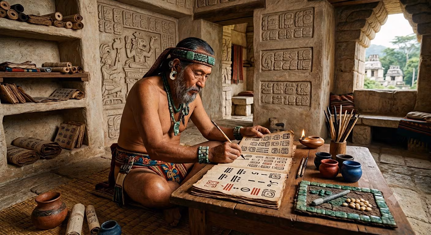 On connaît désormais le nom d'un astronome maya : découverte de la première signature cachée depuis 1200 ans