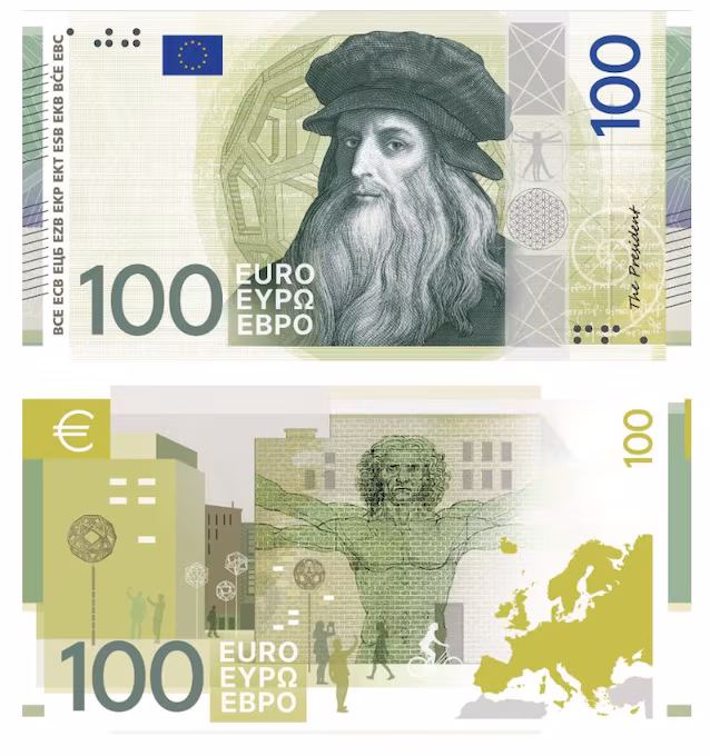 Léonard de Vinci euro