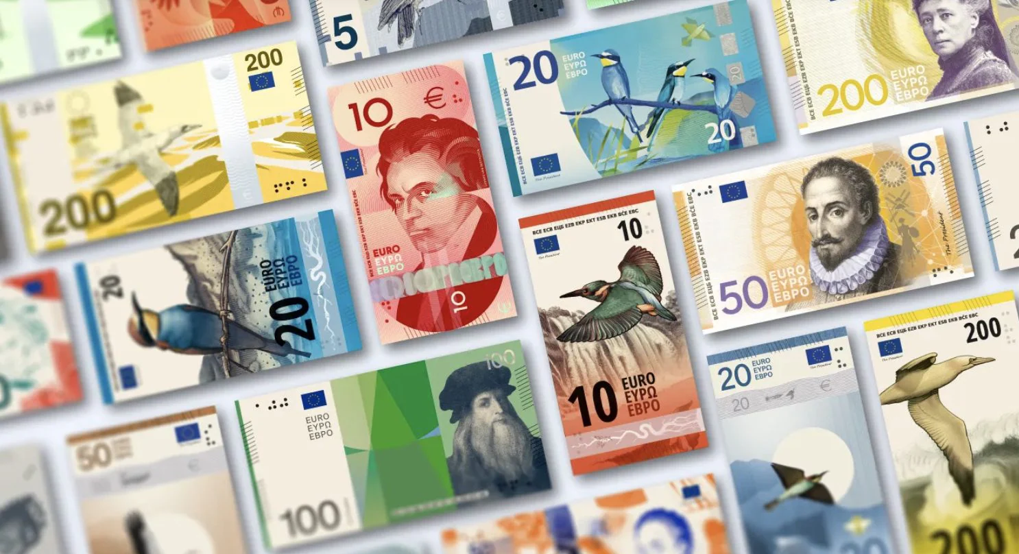 L'euro change de visage, la BCE dévoile les 10 propositions pour les nouveaux billets : à quoi ils ressembleront