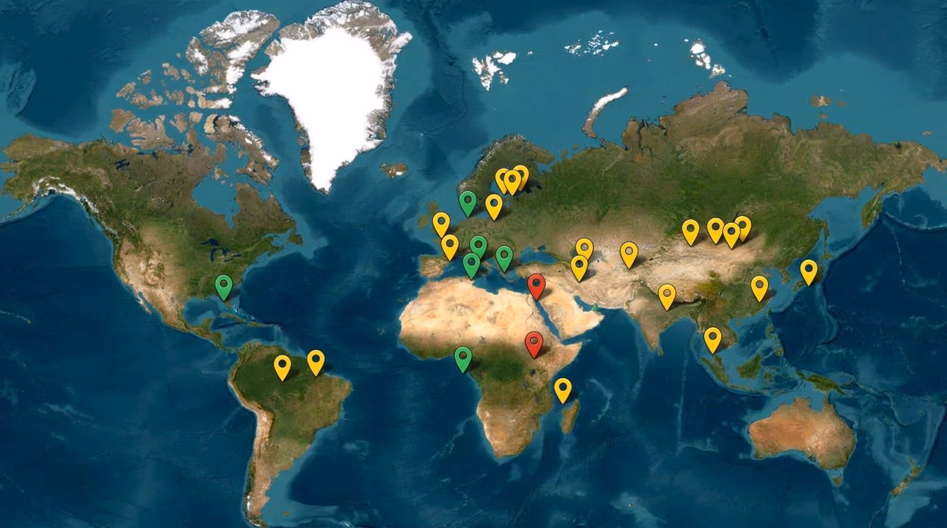 L'UNESCO ajoute 25 nouveaux sites au patrimoine mondial : la carte, du mont Olympe à la Normandie