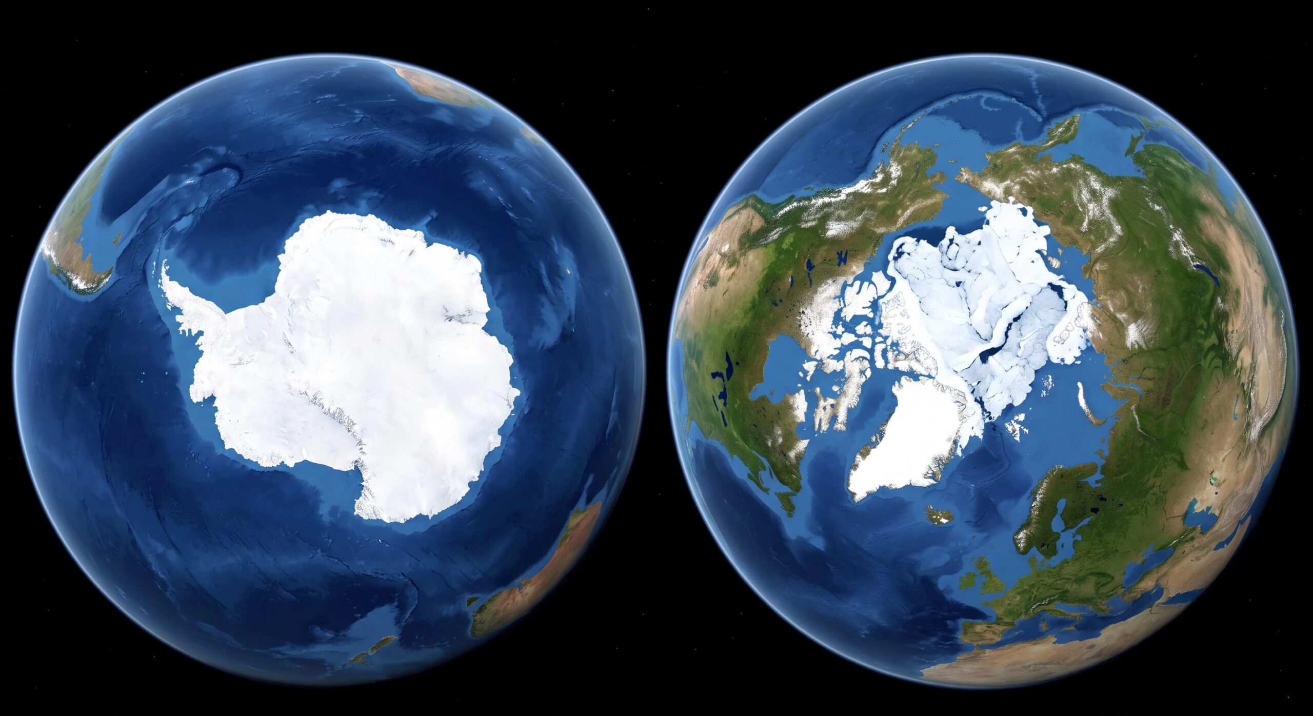 Nous savons désormais pourquoi la calotte glaciaire de l'Antarctique s'est formée avant celle de l'Arctique : le rôle des montagnes