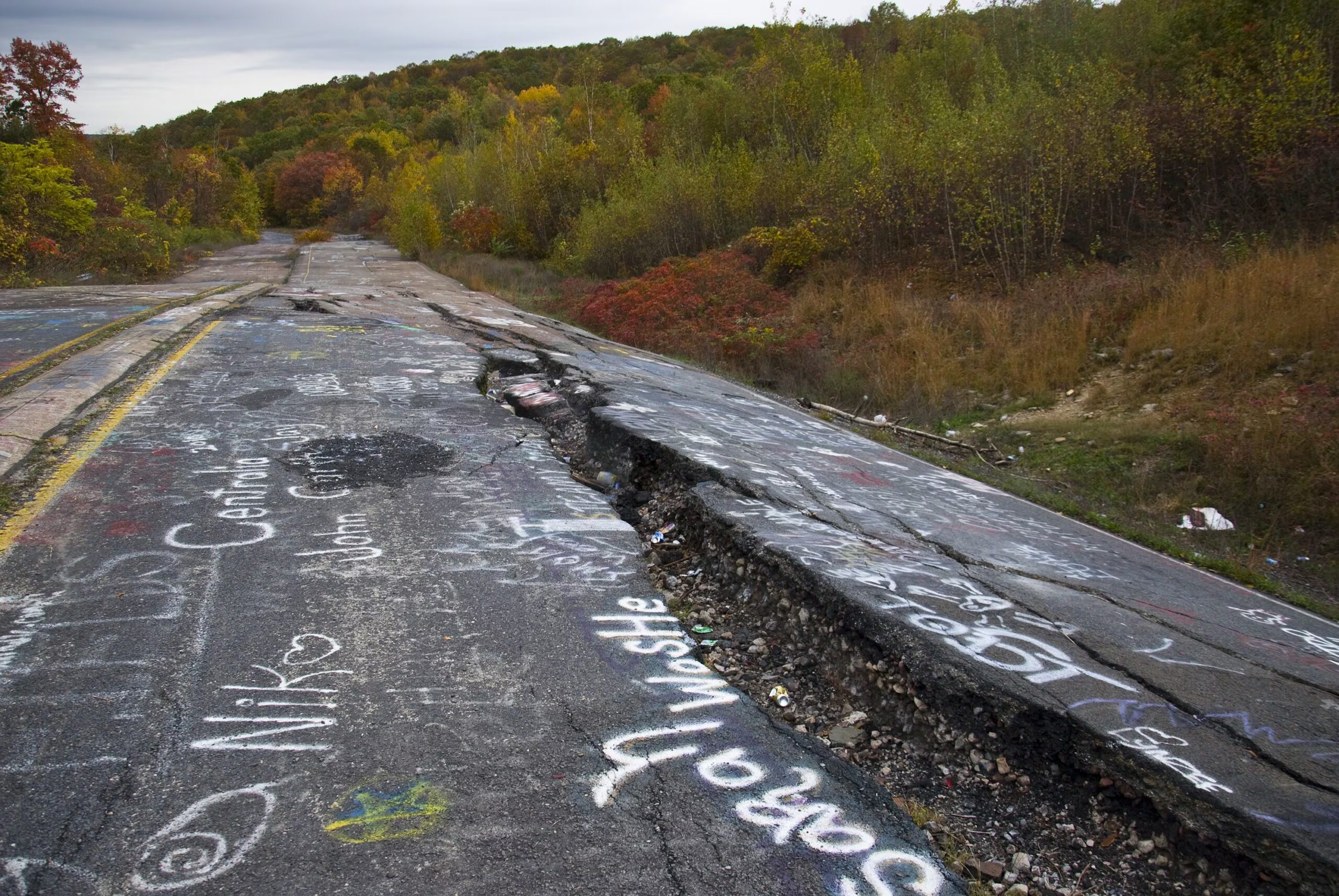 Centralia, la ville fantôme destinée à brûler dans un incendie souterrain pendant encore 250 ans