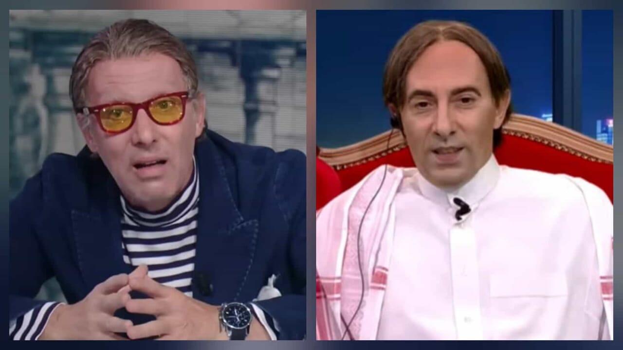 Un Ubaldo Pantani pour deux programmes. Le comédien obligé de choisir entre la « table » de Fazio et celle de Gialappa