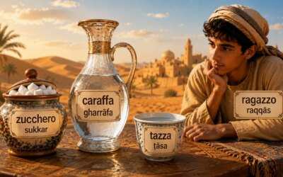 7 mots d&rsquo;origine arabe que l&rsquo;on utilise au quotidien : du sucre à la carafe