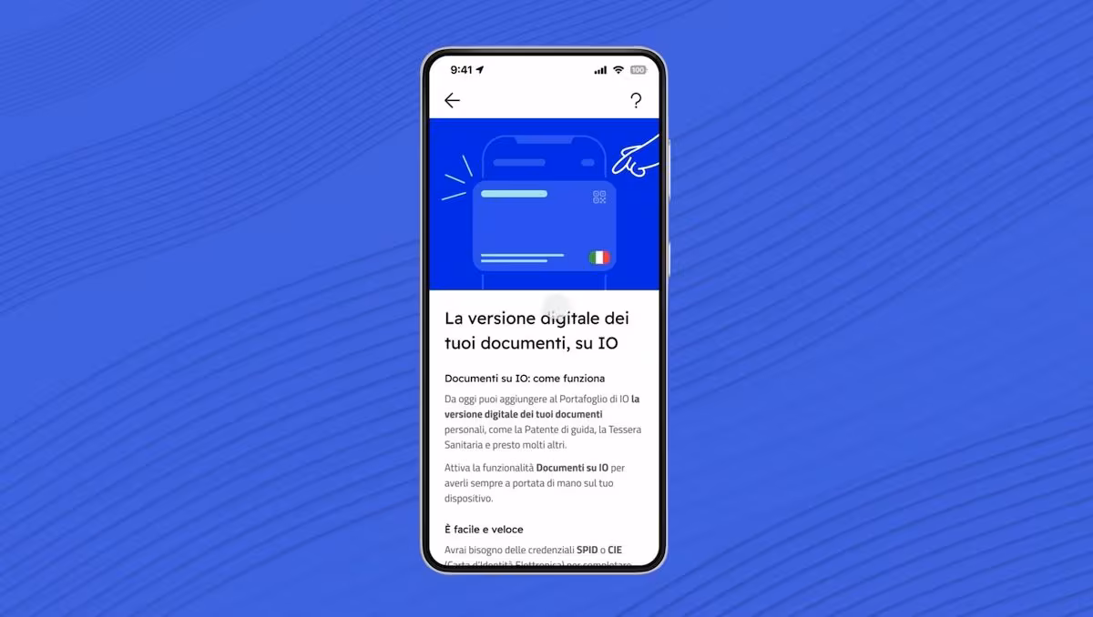IT-Wallet sur l'application IO, les documents numériques pour l'Administration Publique arrivent : quels changements
